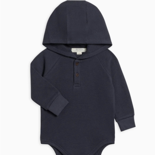 Cole Waffle Knit Hoodie Bodysuit