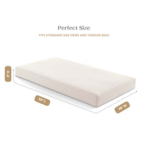 CleanEarth Certified Organic Crib and Toddler Mattress