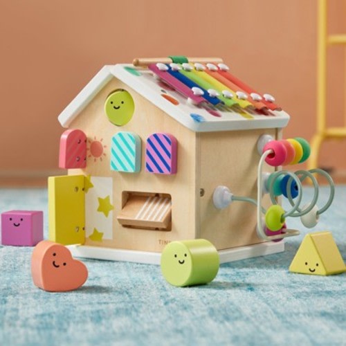 Tiny Land® Cottage Activity Cube - Rainbow