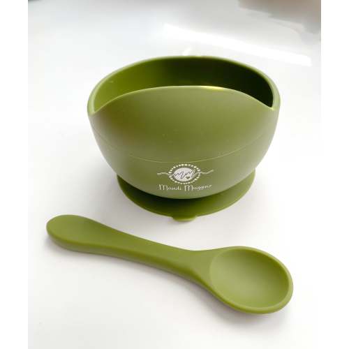 Silicone Bowl and Spoon