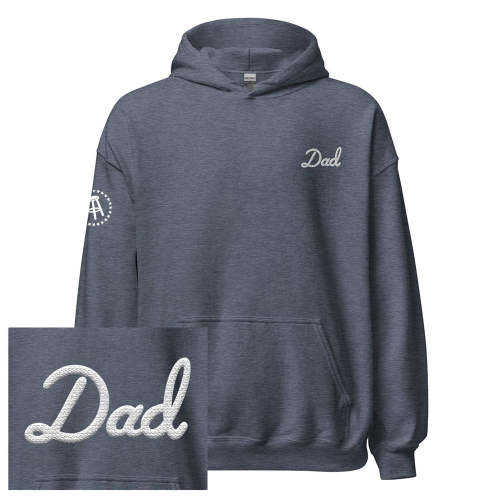 Dad Embroidered Hoodie - Barstool Sports Merchandise