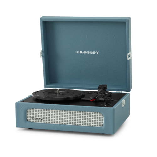 Crosley Voyager Vinyl Record Player with Speakers and Wireless Bluetooth - Audio Turntables