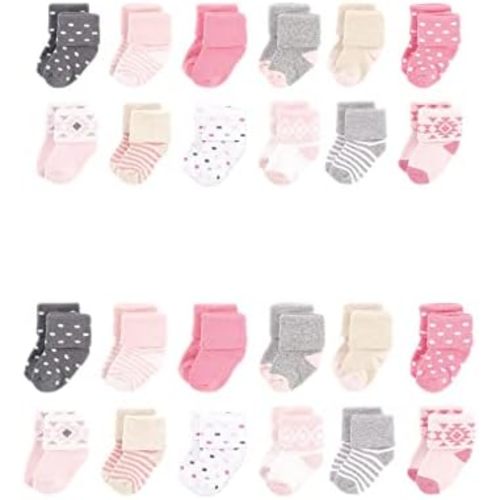 Hudson Baby Baby Grow with Me Cotton Terry Socks