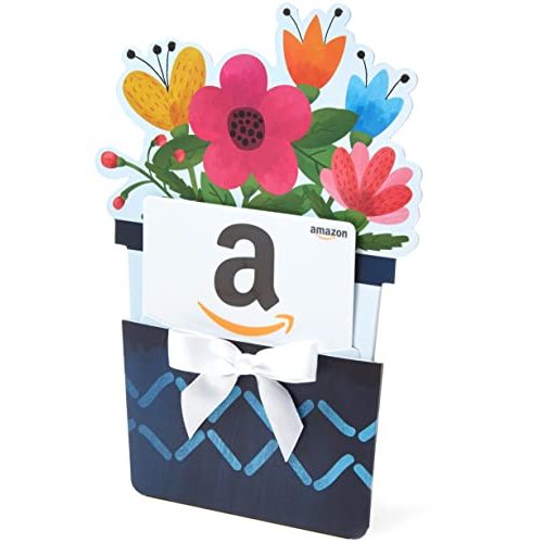 Amazon.com Gift Card for any amount in various designs - Flower Pot Reveal