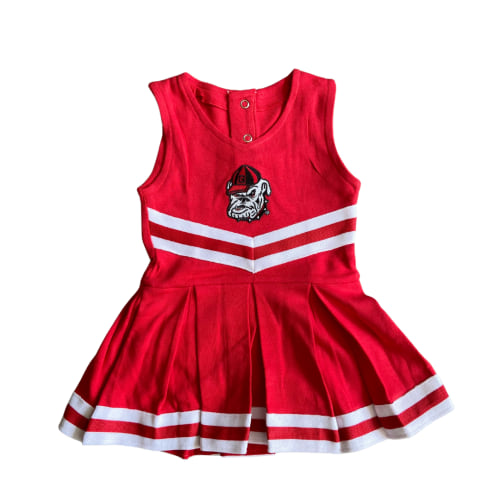 Georgia Cheer Bodysuit Dress – Cheeky Baby Boutique Rome