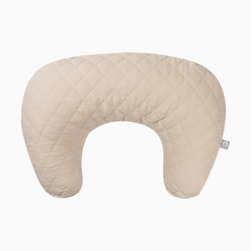 Boppy Boppy x Babylist New Nursing Pillow with Luxe Fabric Cover - Oatmeal Quilt