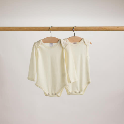 Basics Long Sleeve Merino Bodysuit 3pk