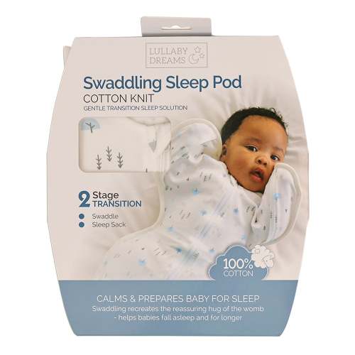Lullaby Dreams Swaddling Sleep Pod Trees