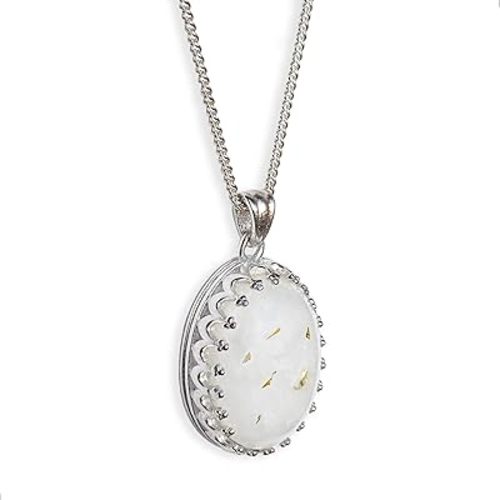 Milky Treasures Crown Necklace DIY Breastmilk Jewelry Making Kit | 18mm 925 Sterling Silver Pendant | Breastfeeding Keepsake | New Mom Gifts | Baby Shower Registry | Lactation (Full Kit)