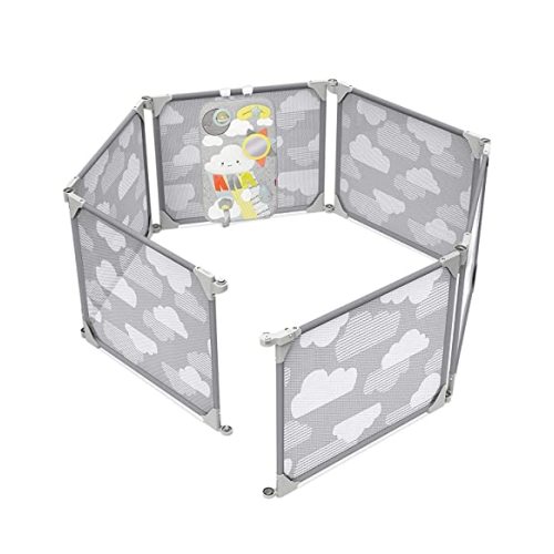 Skip Hop Playview Expandable Enclosure - Grey/Clouds