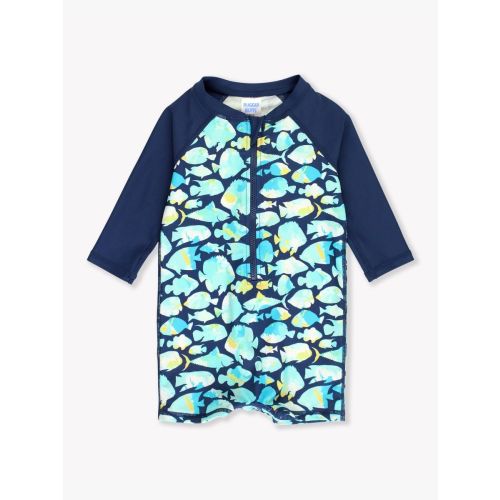 Boys Long Sleeve One Piece Rash Guard