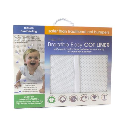 Bubba Blue Air+ Cot Liner White
