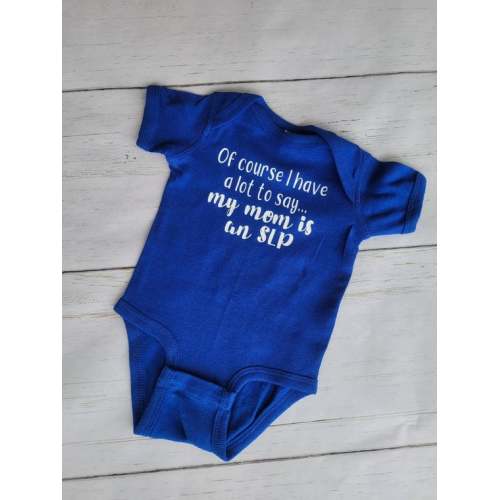 SLP Mom Baby Bodysuit or T-shirt: Speech Language Pathologist Gift - Etsy