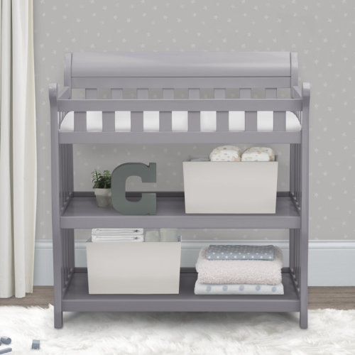 Delta Children Eclipse Changing Table with Pad & Reviews | Wayfair