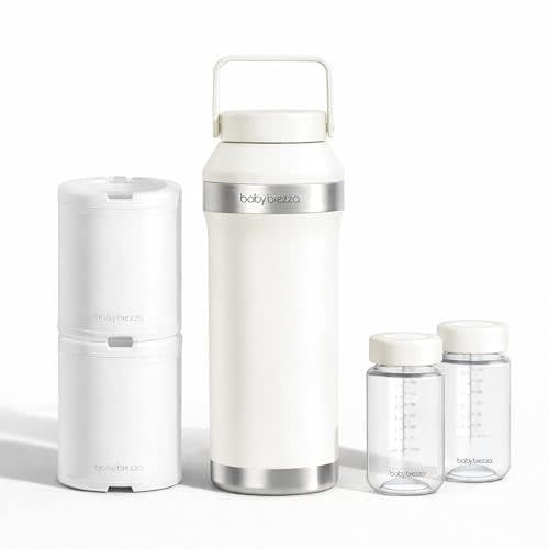 Baby Brezza All Day Portable Breastmilk Cooler, White