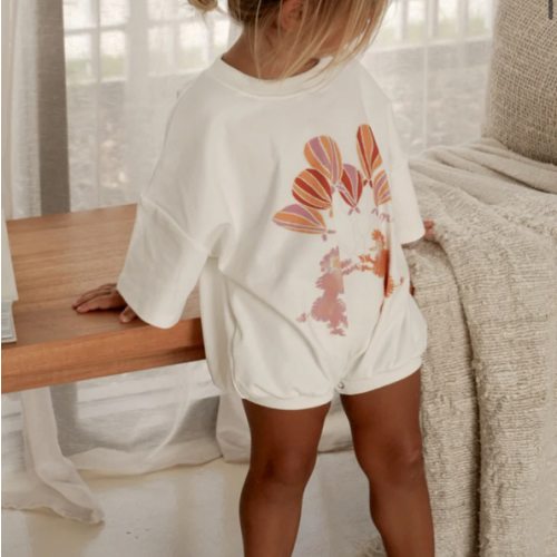 CIRQUE T SHIRT ROMPER