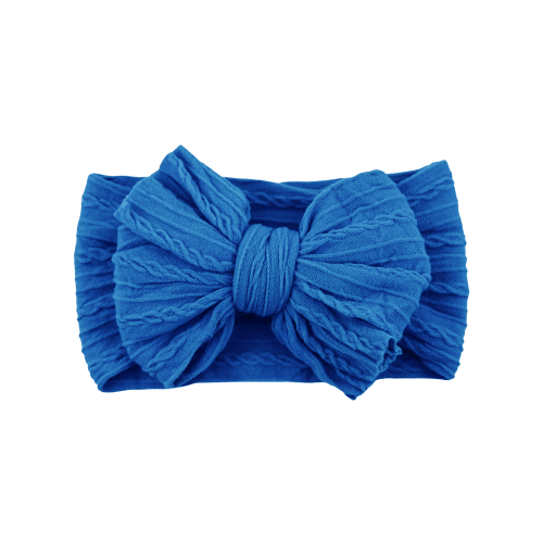 Cable Bow, Azure – SpearmintLOVE