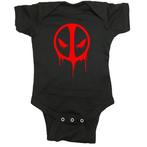 Deadpool Baby Onesie "Logo" Baby Clothes