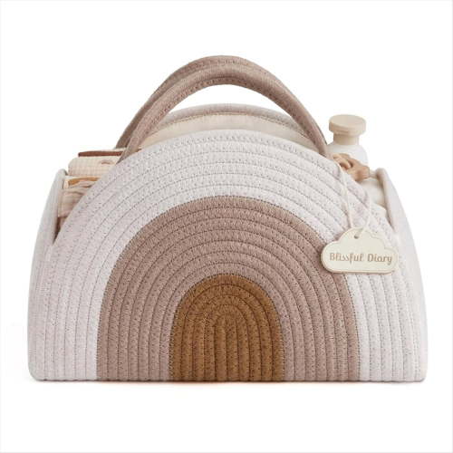 Rollbacks & More Large Baby Shower Box for Newborn Necessities, Portable Mummy Bag Products and Large-Capacity Diaper Bag.