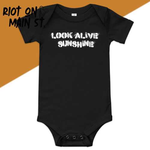My Chemical Romance inspired baby bodysuit - Look Alive Sunshine - MCR Baby