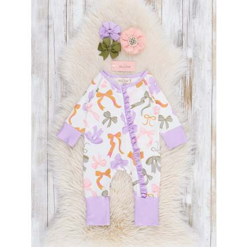 Bundle of Bows Sleeper Pajamas