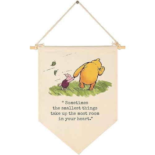 Sometimes the Smallest Things Take Up the Most Room-Christmas Birthday Party Bunting-Baby Present Shower-Wall Flag Decor Gift-Banner Sign Present for Nursery Bedroom Playroom Front Door