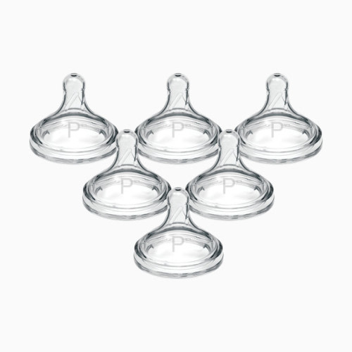 Wide-Neck Nipple (6 Pack) - Clear