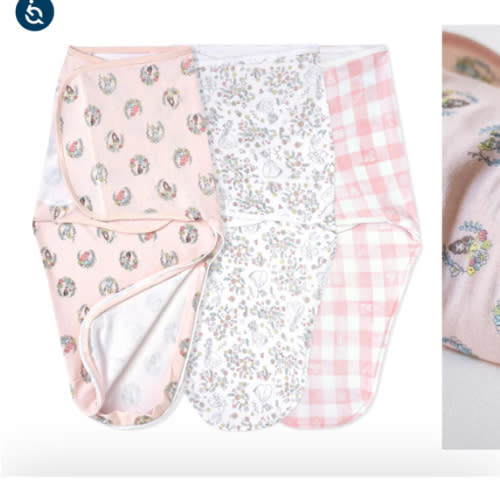Disney Princess Cotton Swaddle Wrap 0-3M | aden + anais