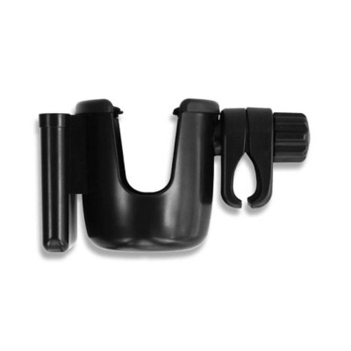 WONDERFOLD 2-in-1 Cup and Phone Holder - Black