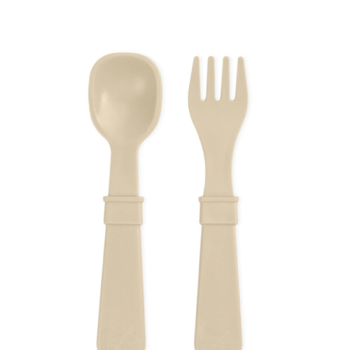 Re-Play Toddler Utensil Pair | Family Tableware Made in the USA from Recycled Plastic