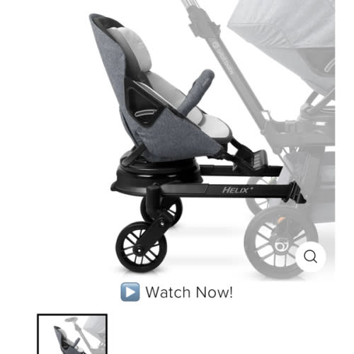 Helix+ with Stroller Seat