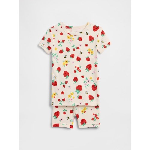 Kids & babyGap 100% Organic Cotton Strawberry PJ Set