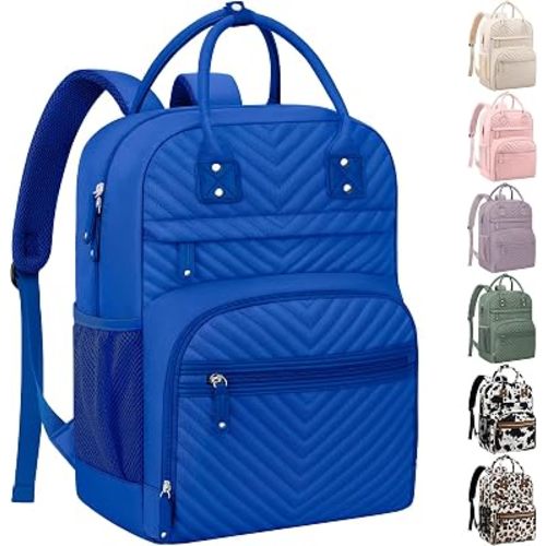 Tenot Diaper Bag Backpack Tote for Women Large Capacity, Baby with Insulated Pockets Multifunctional Bags For Girl Boy Waterproof Boys Girls Mama Maternity Travel Royal Blue