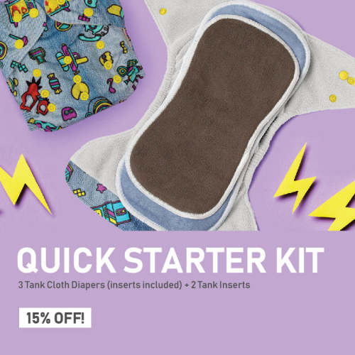 Best Quick Starter Cloth Diaper Kit – Cloth Diapering Essentials