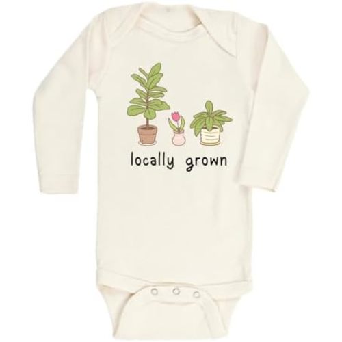 Locally Grown Succulents Baby Bodysuit, Newborn Outfit, Baby Clothes, Gift for Children