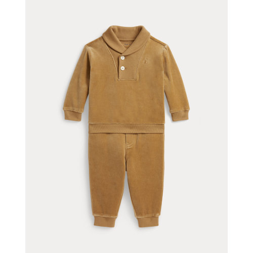 Velour Pullover & Jogger Pant