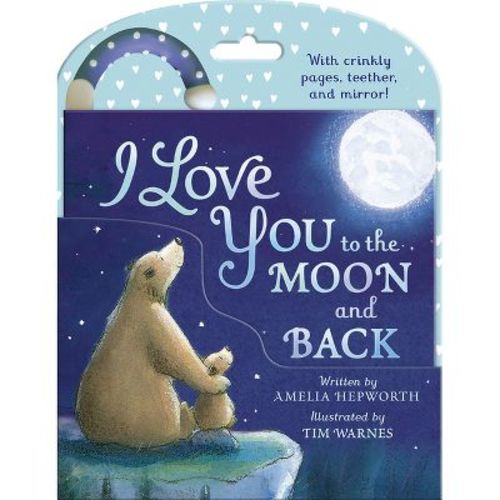 I Love You to the Moon and Back Cloth Book - by Tiger Tales Bath Book