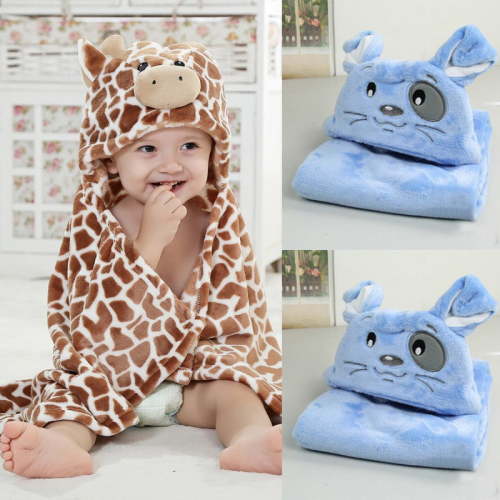Cartoon Baby Infant Newborn Washcloth Bath Towel For Bathing Feeding Wipe Cloth