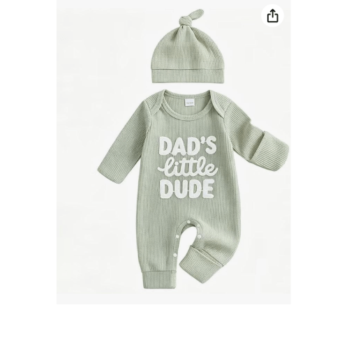 Newborn Baby Boy Fall Outfit Romper Jumpsuit Bodysuit Infant Clothes