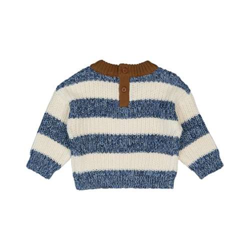 Cream Baby Cotton Knitted Stripe Jumper | Best&Less™ Online