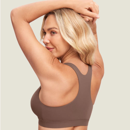 MOMANDA Women's Inbarely® Crossover Racerback Nursing Bra