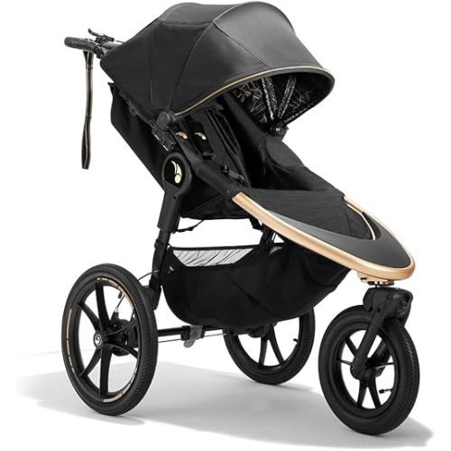 Baby Jogger Summit X3 3-Wheel Jogging Stroller with Hand Brake One-Hand Compact Fold & All-Wheel Suspension, City Royalty