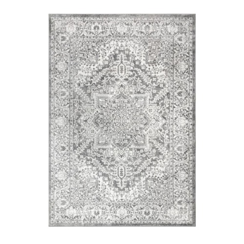 Modern Persian Vintage Medallion Area Rug