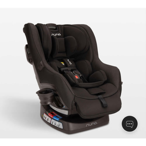 Nuna ® RAVA ™ Caviar Black Convertible Baby Car Seat