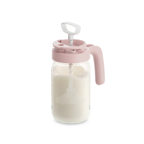 Glass Formula And Breast milk Mixing Pitcher with Mixing Handle