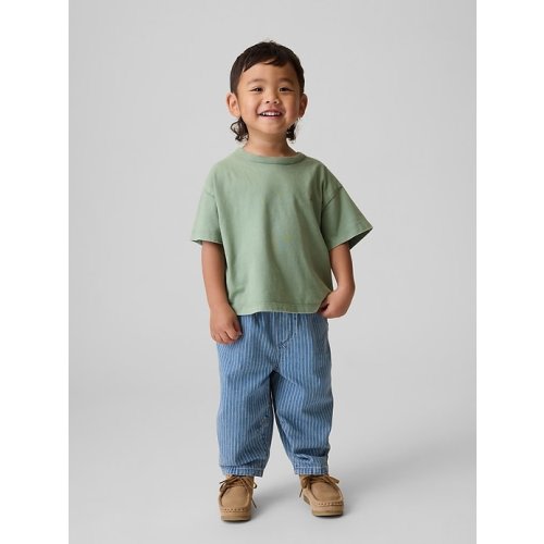 Baby & Toddler Pull-On Barrel Jeans