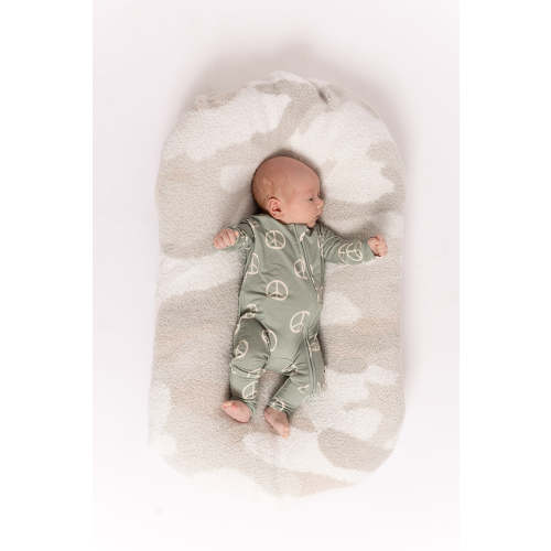 Bamboo Zip Pajamas | Peace