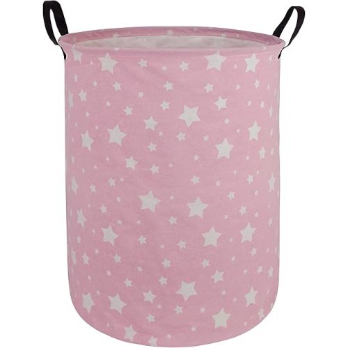 Kids Hamper Storage Bins Organizer Toy Box Laundry Basket Large Canvas Collapsible Chest for Home/Dorm/Kitchen/Pet/Office/Closet/Shelf/Gift Baskets