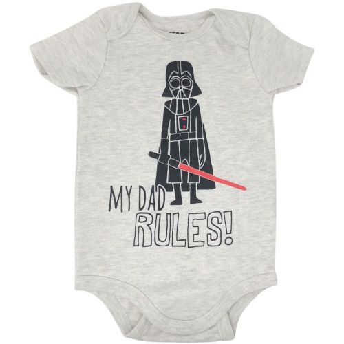 Star Wars Newborn Baby Boys Bodysuit White 3-6 Months