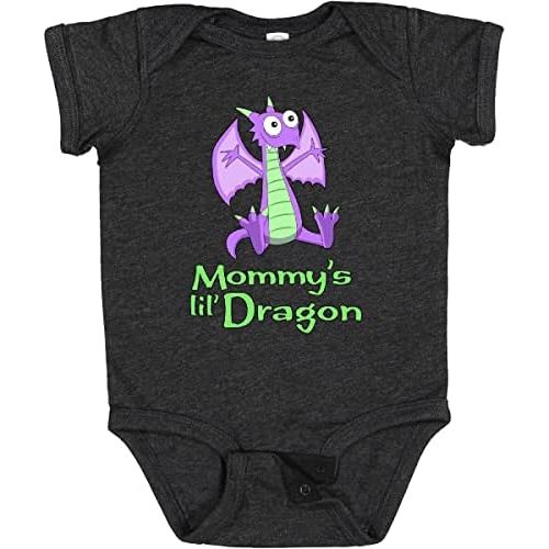 inktastic Mommy's Lil' Dragon Baby Bodysuit